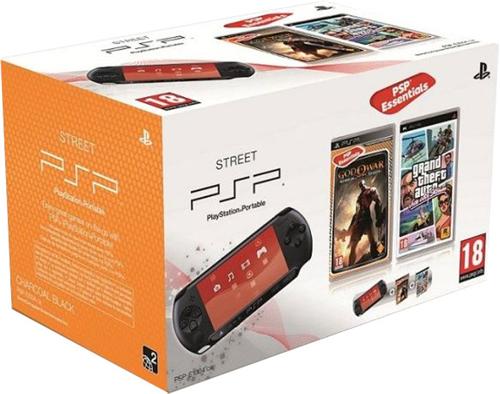 Console PSP Street noire + God of War + Grand Theft Auto Vice City Stories